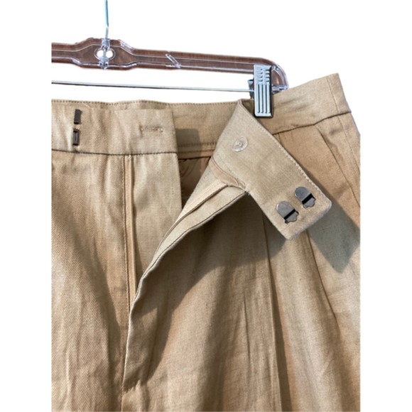 NWT Rails Women's Marnie Wide Leg Linen Blend Pants  size 12 in Driftwood - Picture 5 of 9